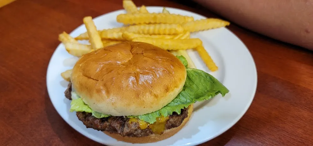Cheeseburger and Fries