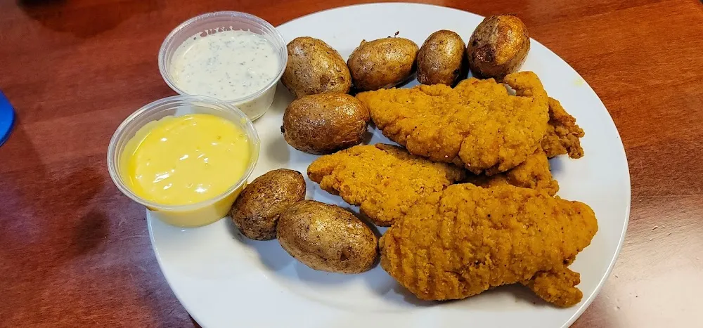 Chicken Strips and Baby Cakes