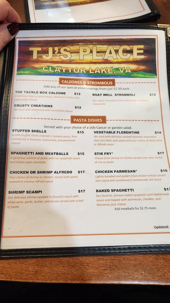 TJ's Menu image 1